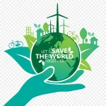 绿色地球绿色家园 PNG素材下载