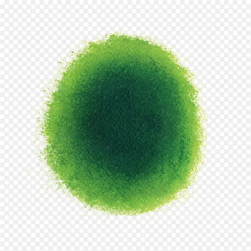 绿色深绿色墨点