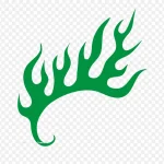 绿色图案 免费PNG素材