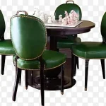 绿色国际象棋绿色座椅 透明背景PNG