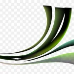 绿色线条 PNG素材下载