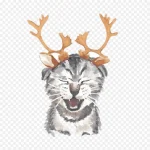 可爱卡通动物图 免费PNG素材