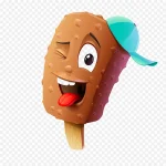 可爱的卡通棒冰 高清PNG