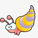 卡通可爱虫子矢量图 透明背景PNG