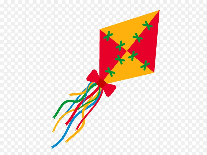 可爱风筝素材