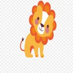 卡通可爱狮子 高清PNG