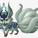 可爱九尾狐 免费PNG素材