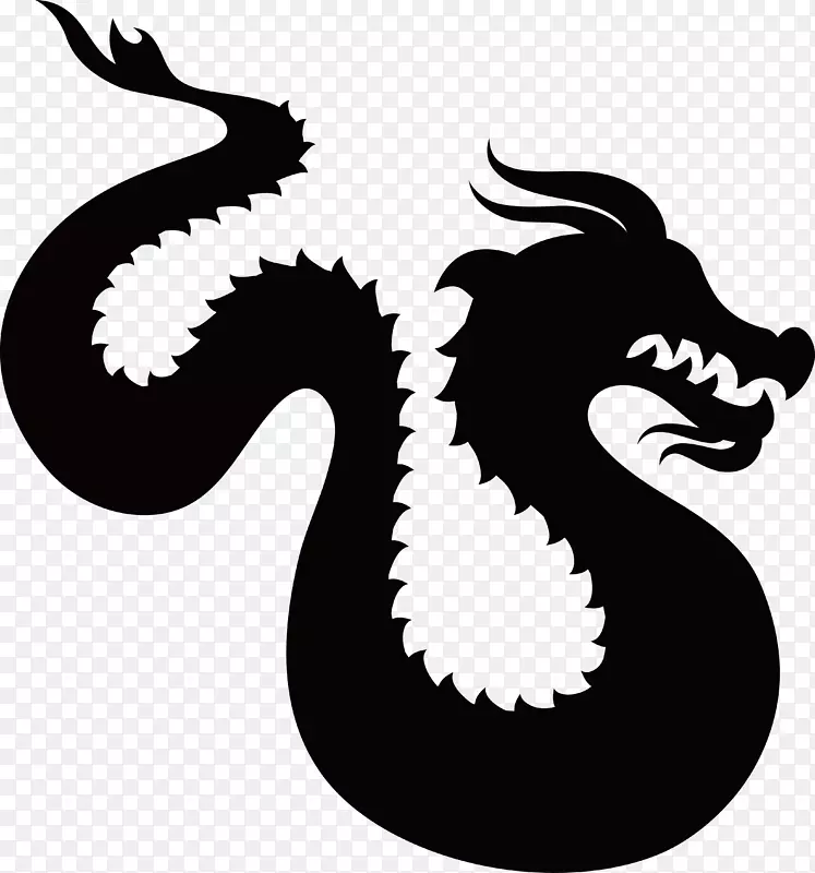 卡通可爱龙状边框