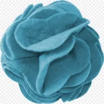 蓝色花朵布艺 高清PNG