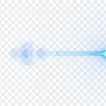 蓝色光线 PNG素材下载