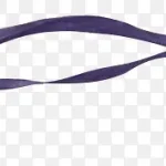 蓝色飘带装饰素材 免费PNG素材