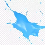 蓝色油漆 高清PNG