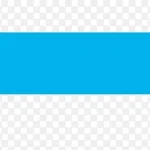 蓝色飘带标签 PNG素材下载