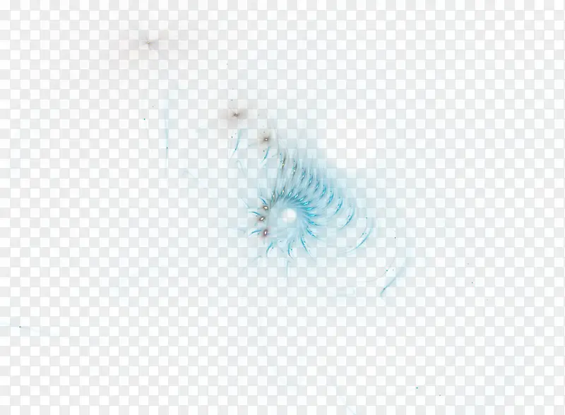 蓝色淡蓝色发散光素材