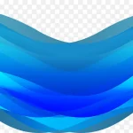 蓝色科技线条 免费PNG素材