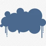 蓝色创意底纹 PNG素材下载