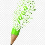 创意铅笔 PNG素材下载