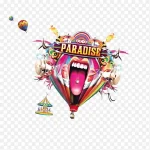 创意热气球 高清PNG