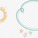 可爱创意标签 高清PNG