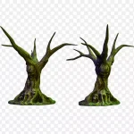 个性创意树干设计 免费PNG素材