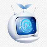 创意电脑显示器 PNG素材下载