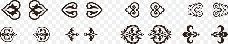 花纹创意分割线