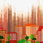 创意城市 高清PNG