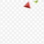 三角创意漂浮创意 高清PNG