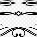 线条矢量创意分割线 透明背景PNG