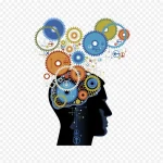矢量创意大脑齿轮 免费PNG素材