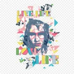 人物头像创意 高清PNG