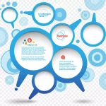 创意泡泡矢量素材 PNG素材下载