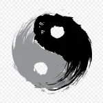 创意太极图 高清PNG