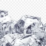创意冰块 透明背景PNG