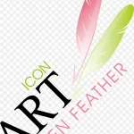 彩色的艺术培训标志 PNG素材下载