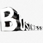 商务艺术字 PNG素材下载