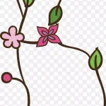 签到墙艺术字装修艺术字 透明背景PNG