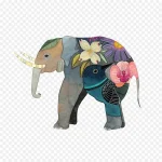 插画绘画艺术展览 PNG素材下载