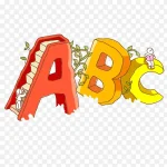ABC艺术字 高清PNG