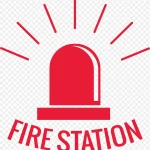 警报的火警标志设计 高清PNG