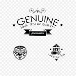 黑白标志 PNG素材下载