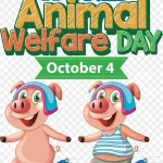 世界动物福利日 免费PNG素材