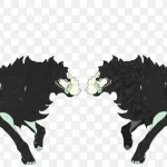 动物对峙场景 PNG素材下载