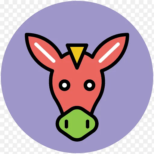 动物素描卡通动物素材