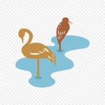 卡通动物 动物 透明背景PNG