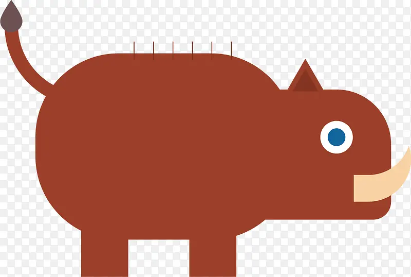 动物 扁平化动物