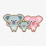 卡通动物 动物 高清PNG