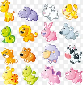 卡通动物