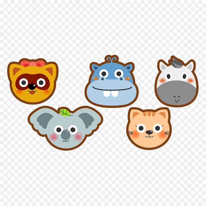 卡通动物 动物