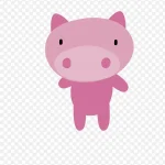 可爱小牛 PNG素材下载